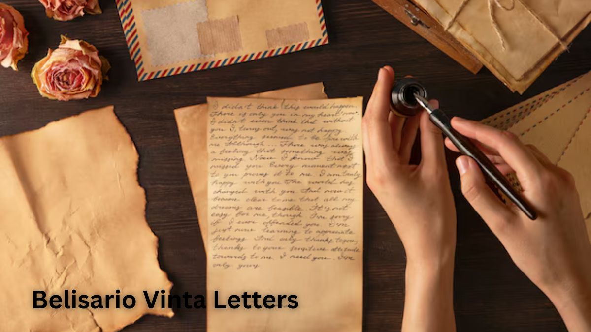 Belisario Vinta Letters